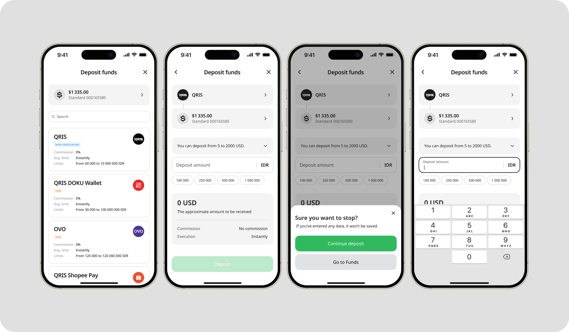 Billing — payment methods