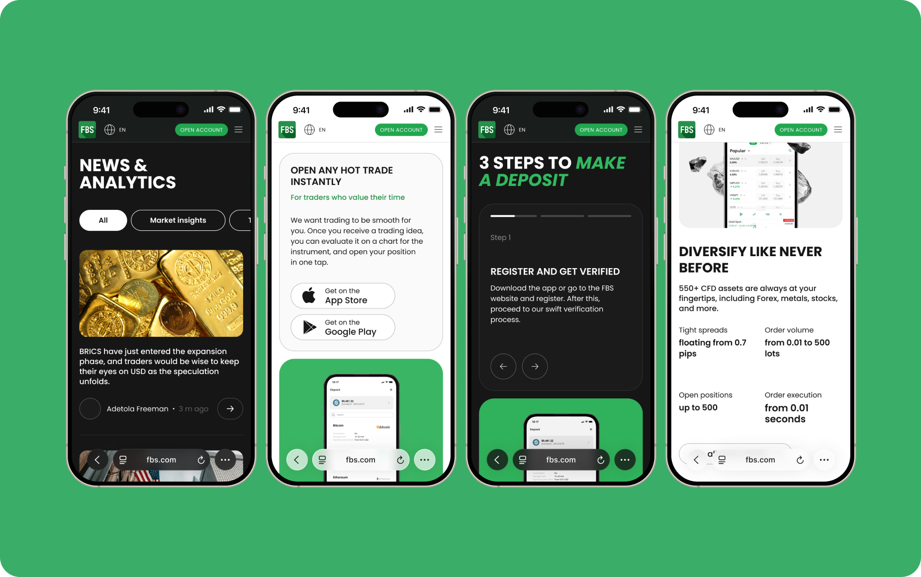 FBS web — design system