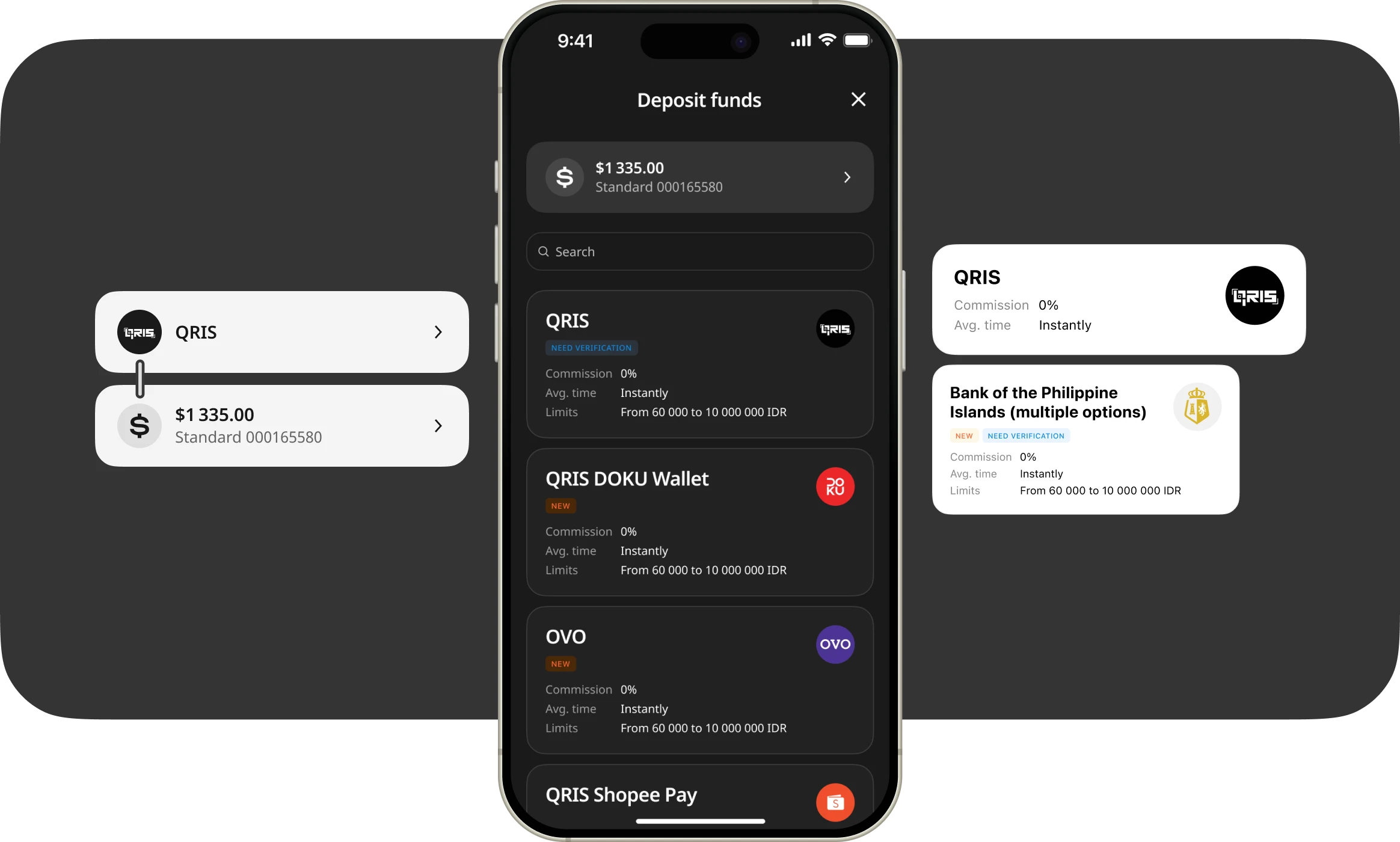 Unified Billing — screens