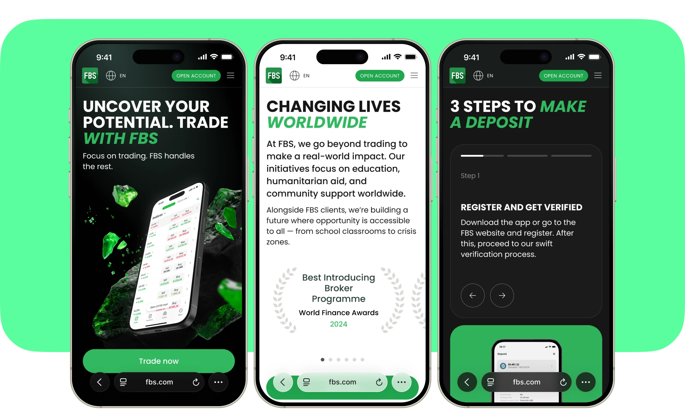 FBS — screens