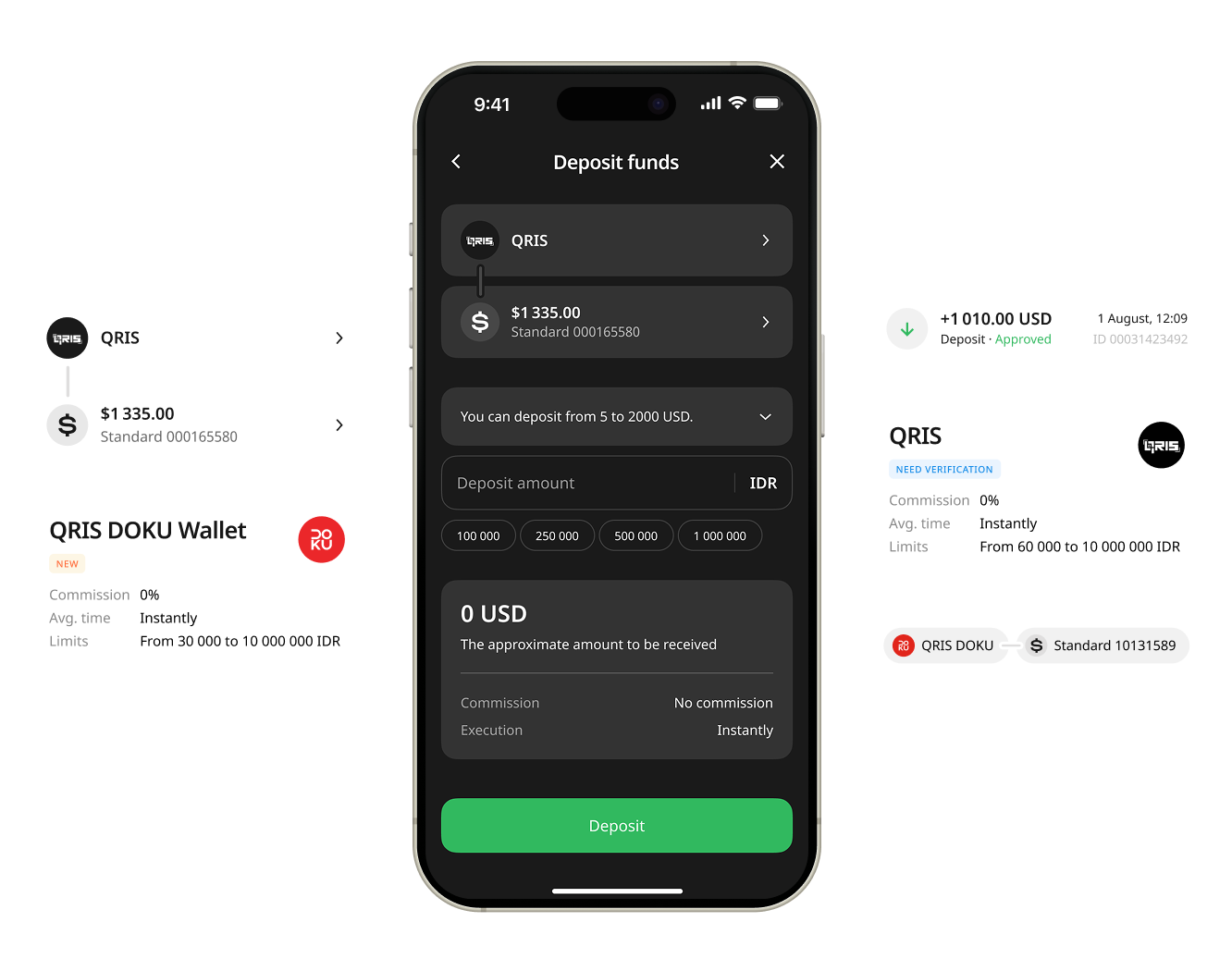 FBS broker — Billing design system