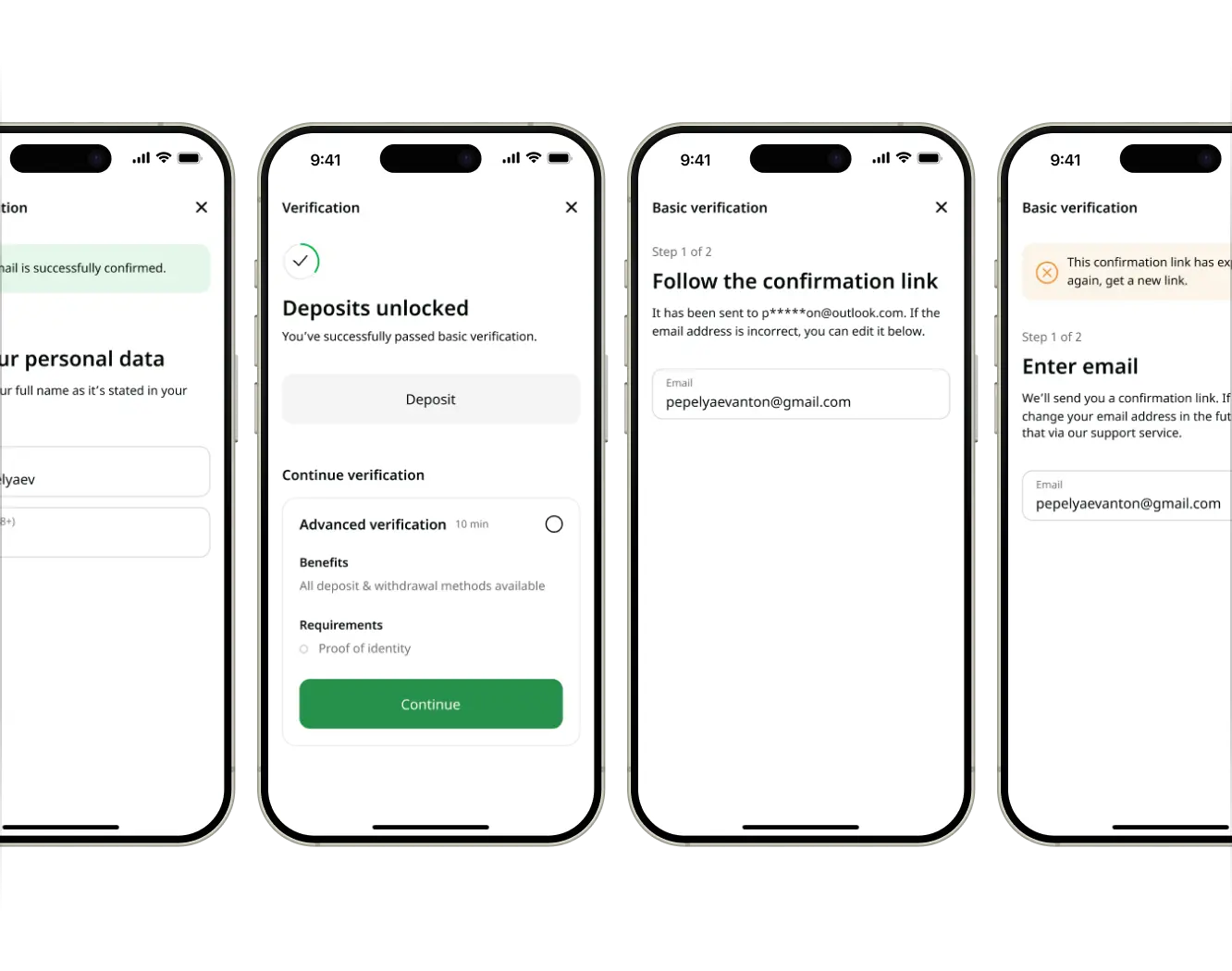 FBS broker — Multi-level verification system