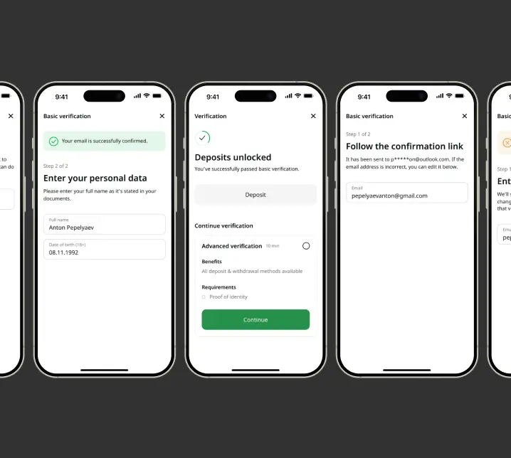 FBS multi-level verification system
